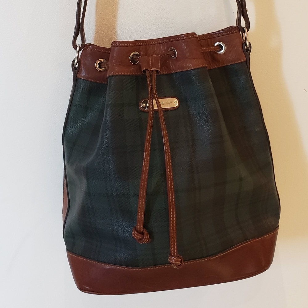 "Ralph Lauren" vintage Boston style bucket bag